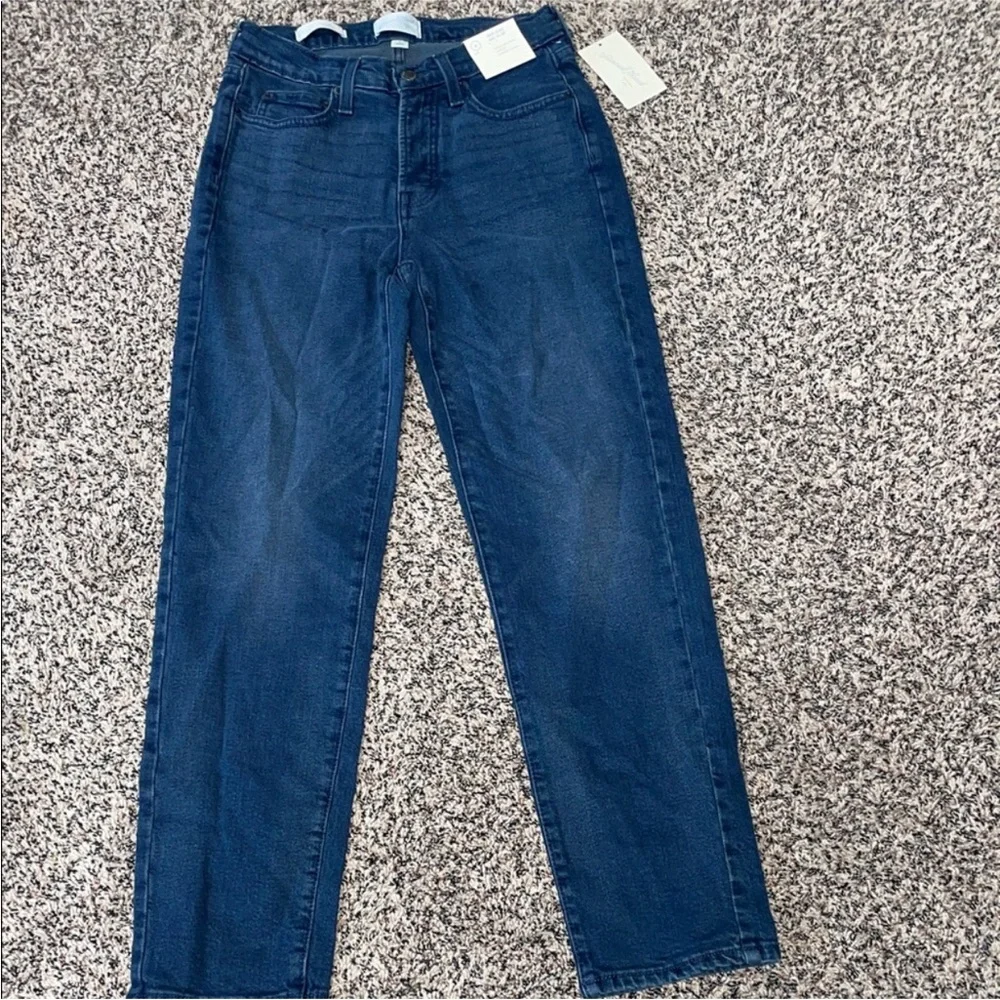 Universal Thread 80’s Mid Rise Slim Leg Denim Jeans Dark Wash Blue Var Sizes NWT - Picture 3 of 9